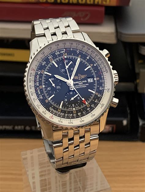 breitling 1884 4 ziffernblätter blau|breitling chronometer for sale.